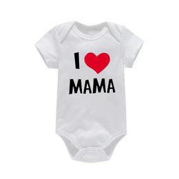 Mameluco de Bebe Divertido Mama Papa