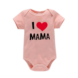 Mameluco de Bebe Divertido Mama Papa