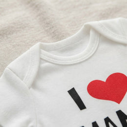 Mameluco de Bebe Divertido Mama Papa
