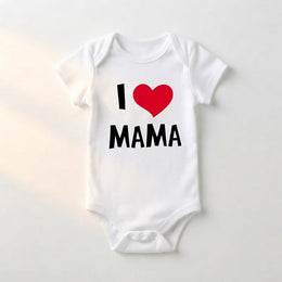 Mameluco de Bebe Divertido Mama Papa